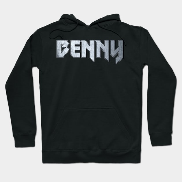 Heavy metal Benny Hoodie by KubikoBakhar